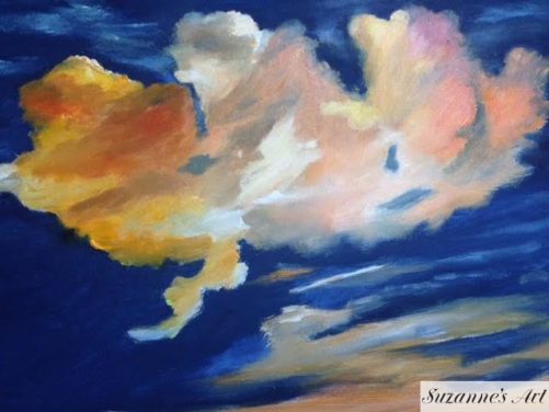Painting by Suzanne Foxwell