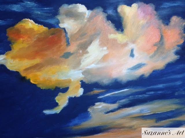 Painting by Suzanne Foxwell