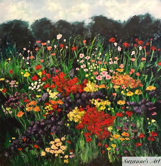 Painting by Suzanne Foxwell