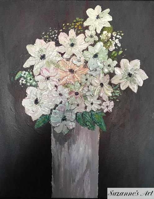 Painting by Suzanne Foxwell