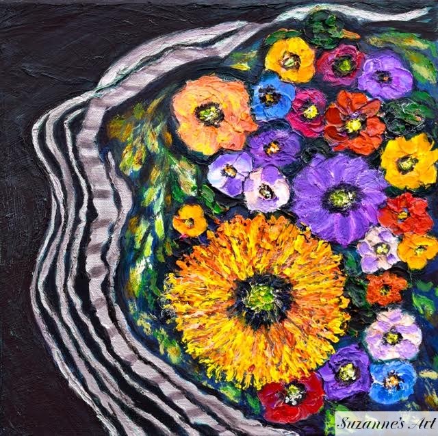 Painting by Suzanne Foxwell