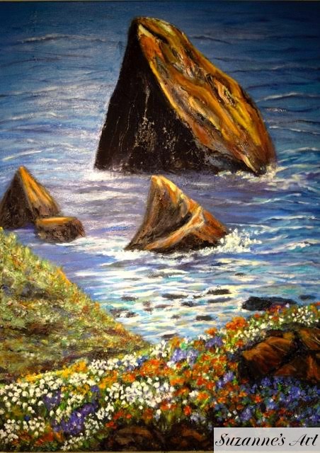 Painting by Suzanne Foxwell