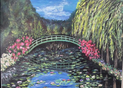 Bridge Over Lilly Pond